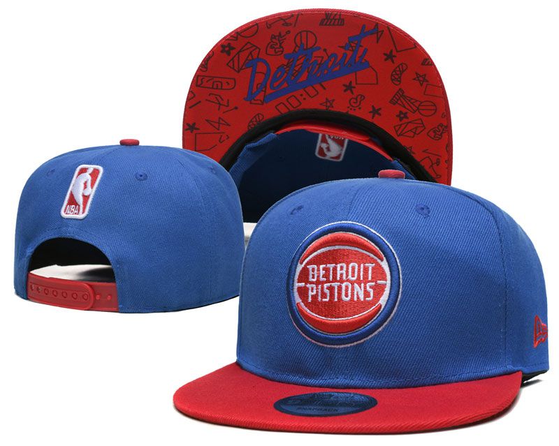 2022 NBA Detroit Pistons Hat YS1020